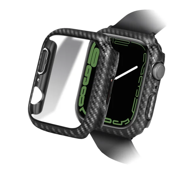 Carbon Fiber case for Apple Watch Series 7 41mm 1