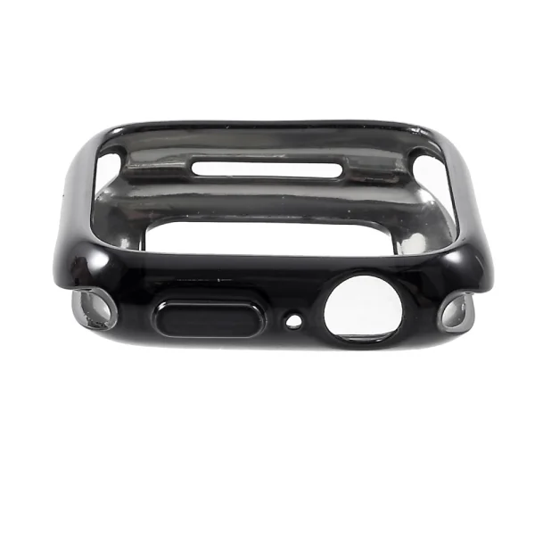 Silicone bumper Electroplated for Apple Watch Series 4 40mm, Black 2