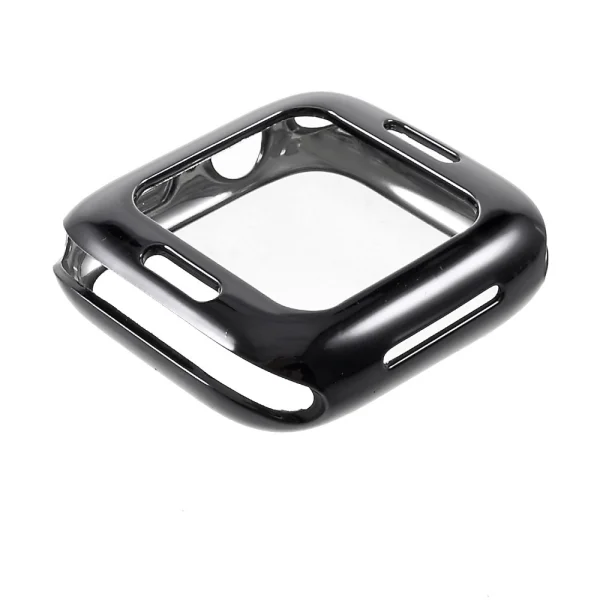 Silicone bumper Electroplated for Apple Watch Series 4 40mm, Black 3