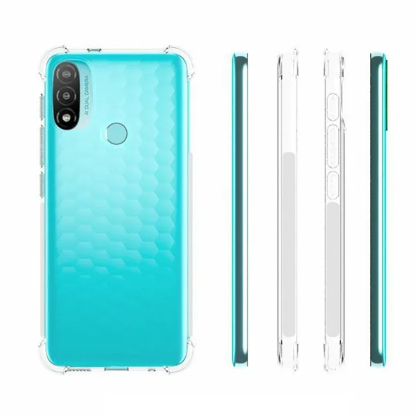 Silicone case Non-Slip Grip for Motorola Moto E20 / E30 / E40, Transparent 2