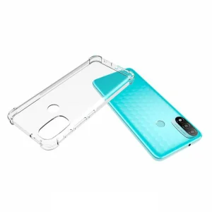 Silicone case Non-Slip Grip for Motorola Moto E20 / E30 / E40, Transparent 3