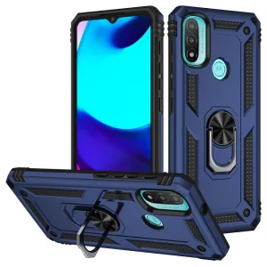 Удароустойчив калъф Hybrid Cover за Motorola Moto E20, Син