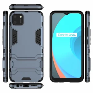 Удароустойчив Калъф Hybrid Cover за Realme C11, Син 3