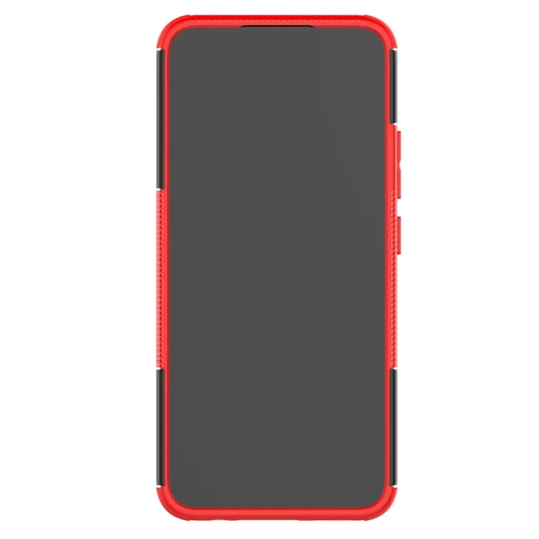 Shockproof Case Shockproof Pattern for Realme C15/C11, Red 4