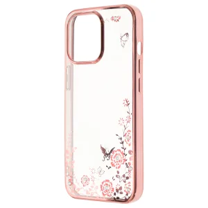 FLOWER Silicone Case for iPhone 13 Pro, Pink 3