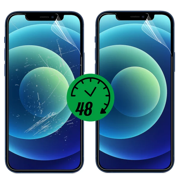 Хидрогел протектор Auto Repair за iPhone 12 Mini, Front full 1