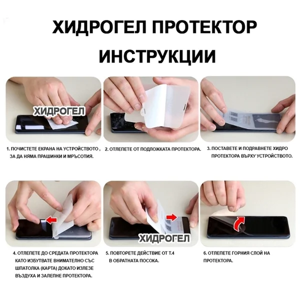 Хидрогел протектор Auto Repair за iPhone 12 Mini, Front full 2