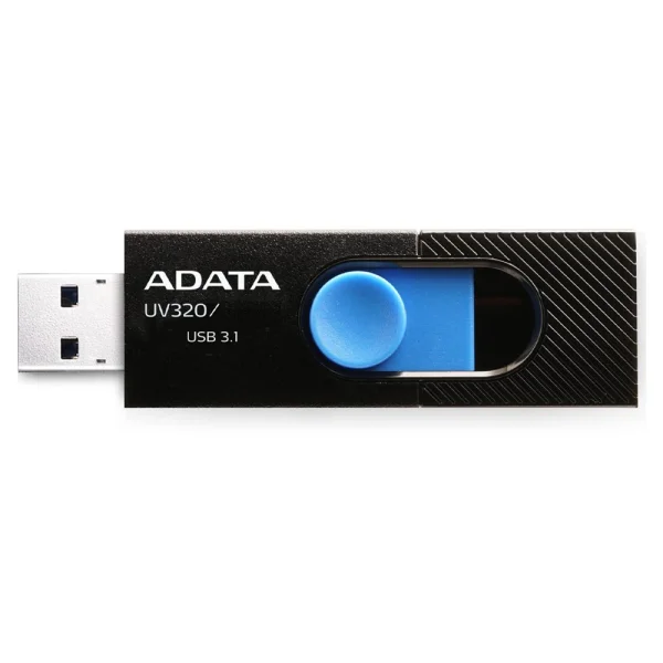 USB Flash Drive ADATA, 128GB, USB 3.2, UV320, Black 2