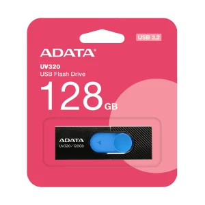 USB Flash Drive ADATA, 128GB, USB 3.2, UV320, Black 3