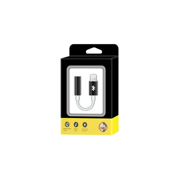 Адаптер LIGHTNING към 3,5mm, Черен 2