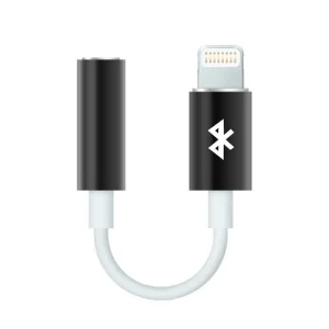 Адаптер LIGHTNING към 3,5mm, Черен