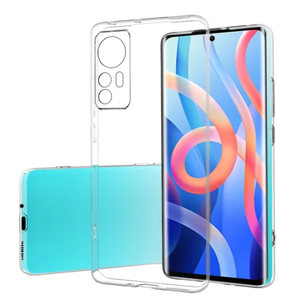 Silicone case for Xiaomi 12, Transparent 1