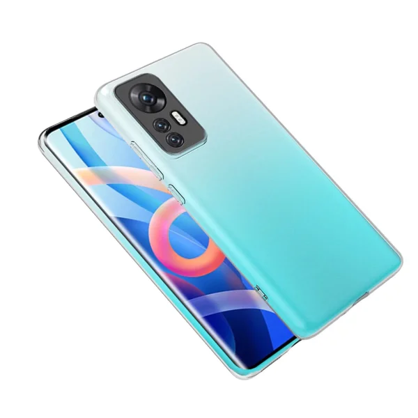 Silicone case for Xiaomi 12, Transparent 3