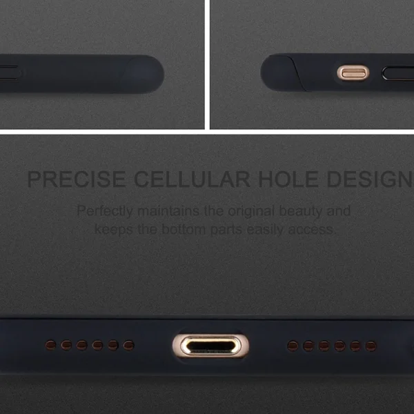 Калъф преден и заден PVC + Стъклен протектор за Iphone X / XS, Черен 4