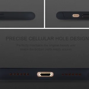 Калъф преден и заден PVC + Стъклен протектор за Iphone X / XS, Черен 4