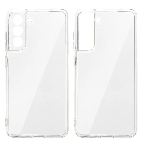 Silicone case for Samsung Galaxy S21 FE, 2mm, Transparent 1