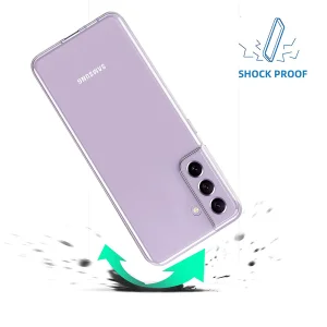 Silicone case for Samsung Galaxy S21 FE, 2mm, Transparent 4