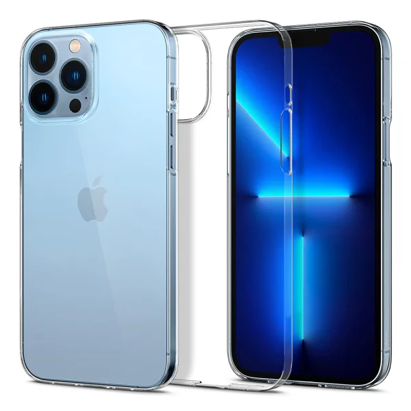 Silicone case for iPhone 13 Pro Max, 2mm, Transparent 2