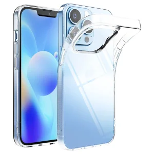 Силиконов калъф за iPhone 13 Pro Max, 2mm, Прозрачен