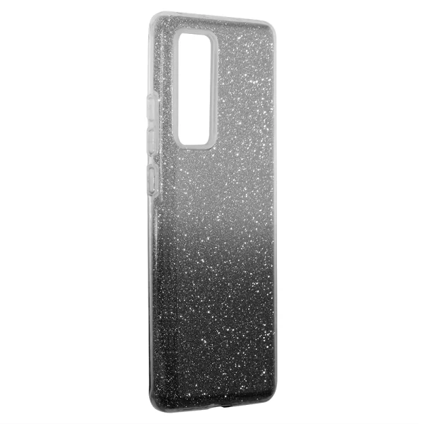 Удароустойчив Калъф Shining за Xiaomi 12 / 12X, Черен-Сребрист 2