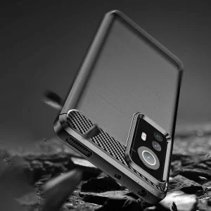 Силиконов Калъф Carbon Fibre Brushed за Xiaomi 12 / 12X, Черен 3