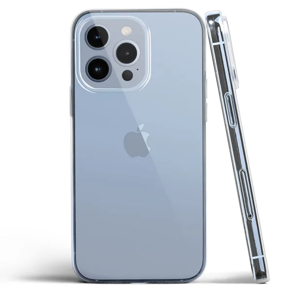 Silicone case for iPhone 13 Pro, 2mm, Transparent 1