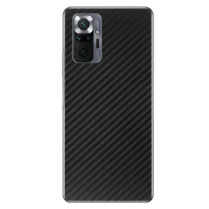 Фолио Протектор за гърба на Xiaomi Redmi Note 10 Pro, Черен карбон