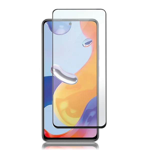 Glass Protector 5D Full Glue for Xiaomi Redmi Note 11 Pro / Note 11 Pro 5G, Black 1