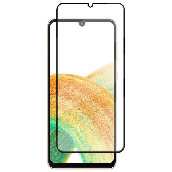 Стъклен Проектор Full Glue 5D за Samsung Galaxy A33 5G, Черен 2