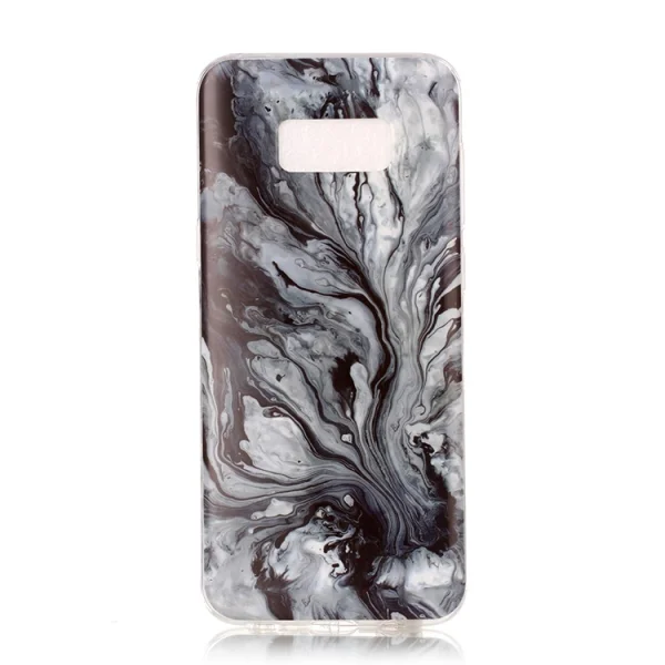 Marble Silicone Case for Samsung Galaxy S8 Plus 2017 G955, Gray 1