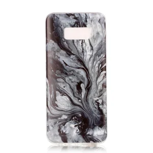 Marble Silicone Case for Samsung Galaxy S8 Plus 2017 G955, Gray