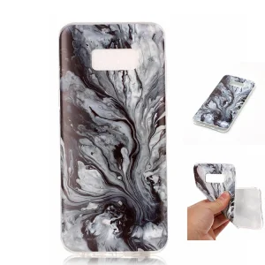 Marble Silicone Case for Samsung Galaxy S8 Plus 2017 G955, Gray 3