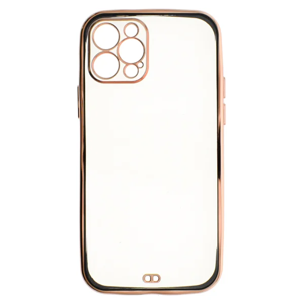 Luxury Silicone Case for iPhone 12 Pro, Black 2