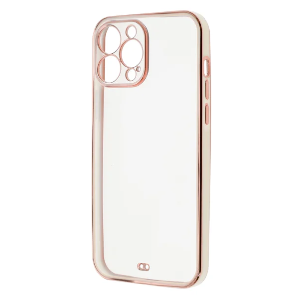 Силиконов калъф Luxury за iPhone 13 Pro Max, Бял 2