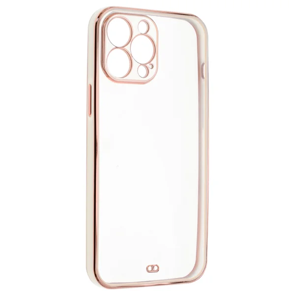 Силиконов калъф Luxury за iPhone 13 Pro Max, Бял 1