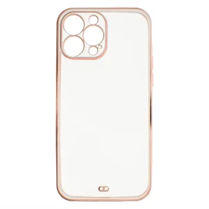 Силиконов калъф Luxury за iPhone 13 Pro Max, Бял 3