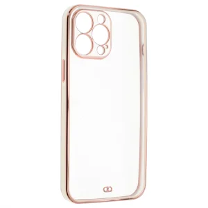 Силиконов калъф Luxury за iPhone 13 Pro Max, Бял