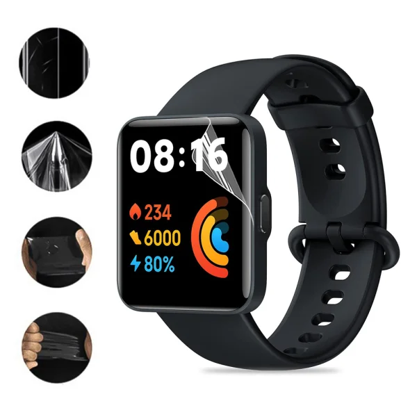 Хидрогел протектор за чаосвник Redmi watch 2 lite 1