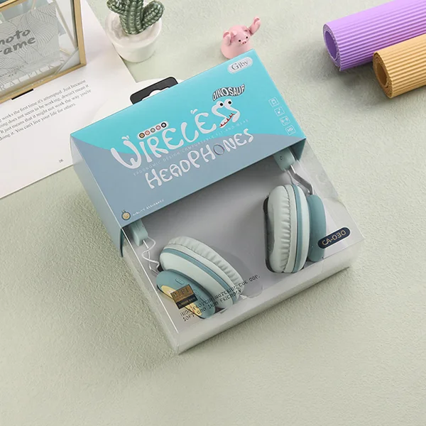 Wireless Kids Headphones GJBY CA-030, Mint 2