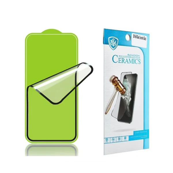 Glass Protector 5D Full Glue Ceramic for Samsung Galaxy A13 4G / A13 5G, Black 2