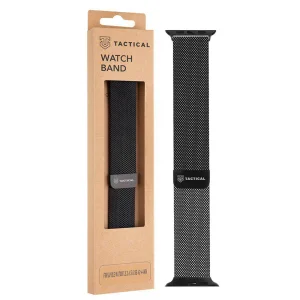 Метална каишка Tactical 333 за Apple Watch 1/2/3/4/5/6/7/SE 38/40/41mm, Черен