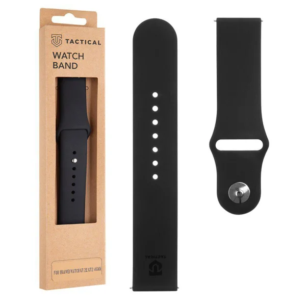Silicone strap Tactical 631 for Huawei Watch GT 2e/GT2 46mm, Black 1