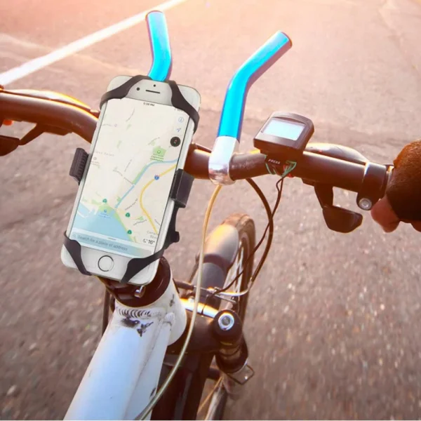 Universal Bicycle Mount for Tel, Black 3