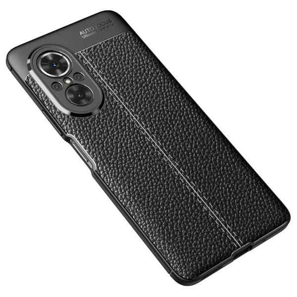 Силиконов калъф Litchi Texture за Huawei nova 9 SE/Honor 50 SE, Черен 2