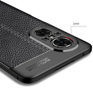 Силиконов калъф Litchi Texture за Huawei nova 9 SE/Honor 50 SE, Черен 5