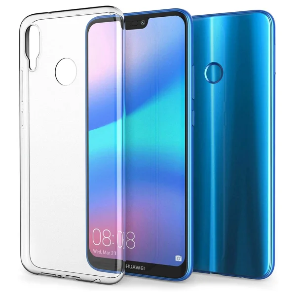 Силиконов калъф за Huawei P20 Lite, 0.5 mm, Прозрачен 1