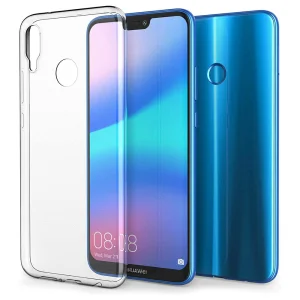 Силиконов калъф за Huawei P20 Lite, 0.5 mm, Прозрачен