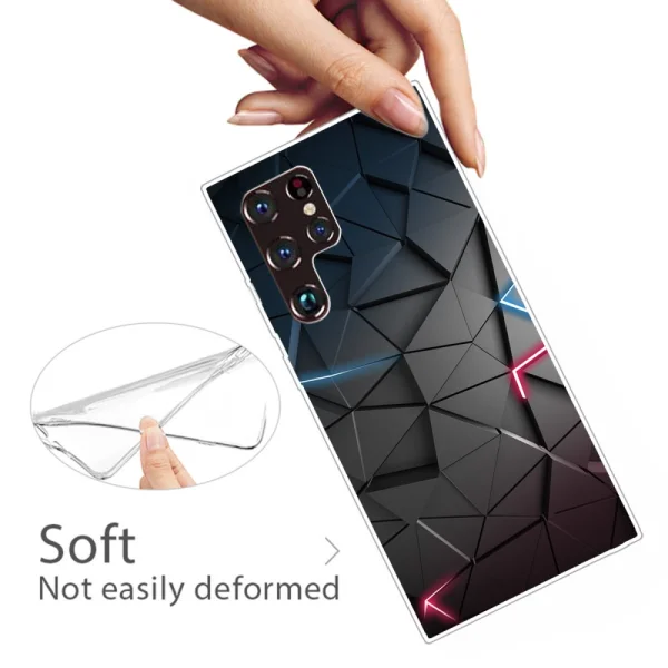 Силиконов калъф за Samsung Galaxy S22 Ultra 5G, Черен 2