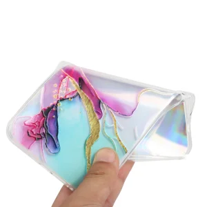Силиконов калъф Marble за Samsung Galaxy S22 Ultra 5G, Зелен 4