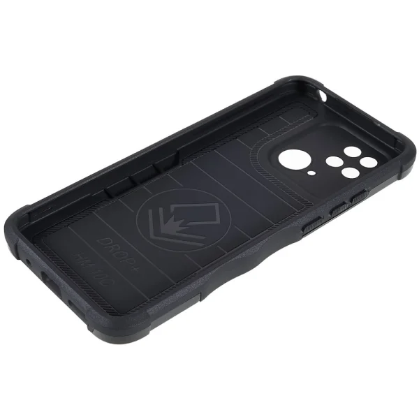 Shockproof Kickstand Ring case for Xiaomi Redmi 10C, Black 6